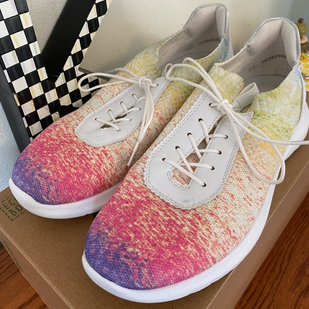 Remonte Ophelia 04 Rainbow Comfort Sneaker R5704-90 Size 40 Almost New In Box!